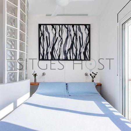 Apartamento Alojáte en una torre sobre el mar Sitges Exterior foto